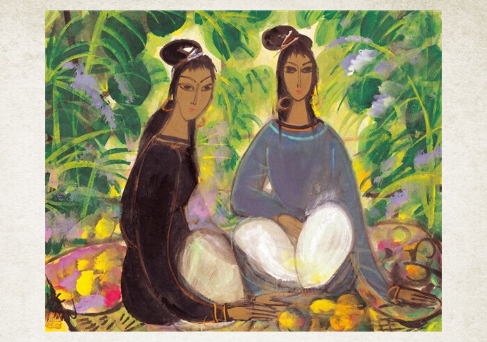  Южные девушки.