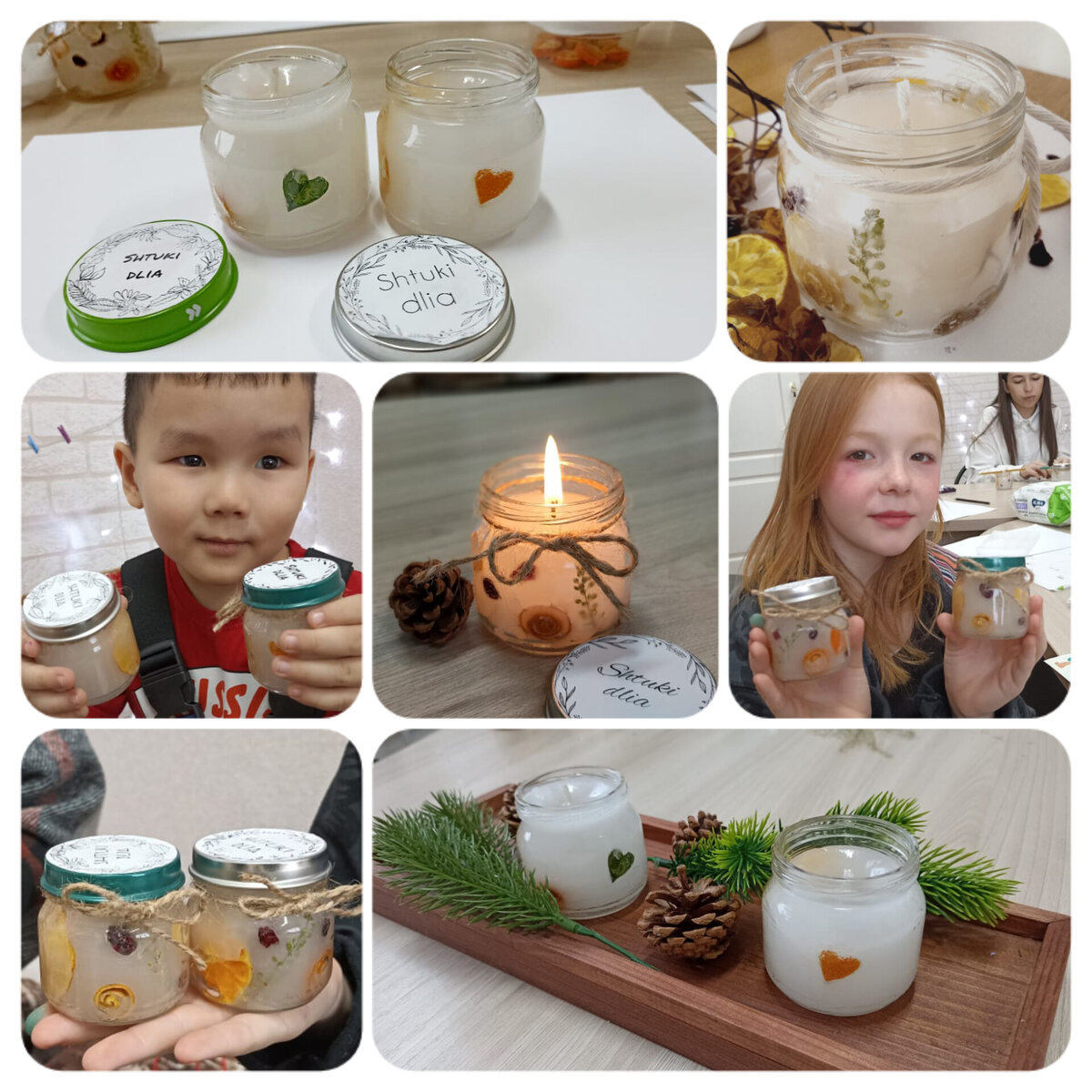 Свечи из парафина П-2 с хлопковым фитилем