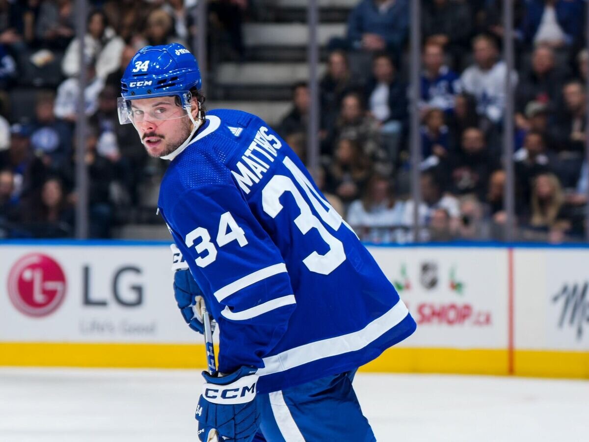    Хоккеист "Торонто Мейпл Лифс" Остон Мэттьюс© пресс-служба клуба "Торонто Мейпл Лифс"