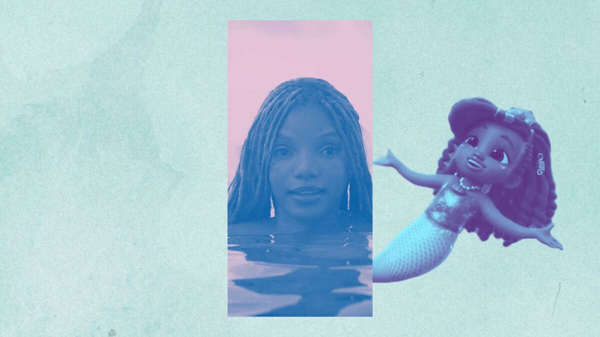 Мультсериал «Ариэль» начнется летом 2024 года. Главная героиня напоминает персонажа из художественного фильма «Русалочка» (6+). Оригиналы фото: кадр из мультсериала «Ариэль» / Disney Junior и кадр из фильма «Русалочка» / Walt Disney Pictures. 