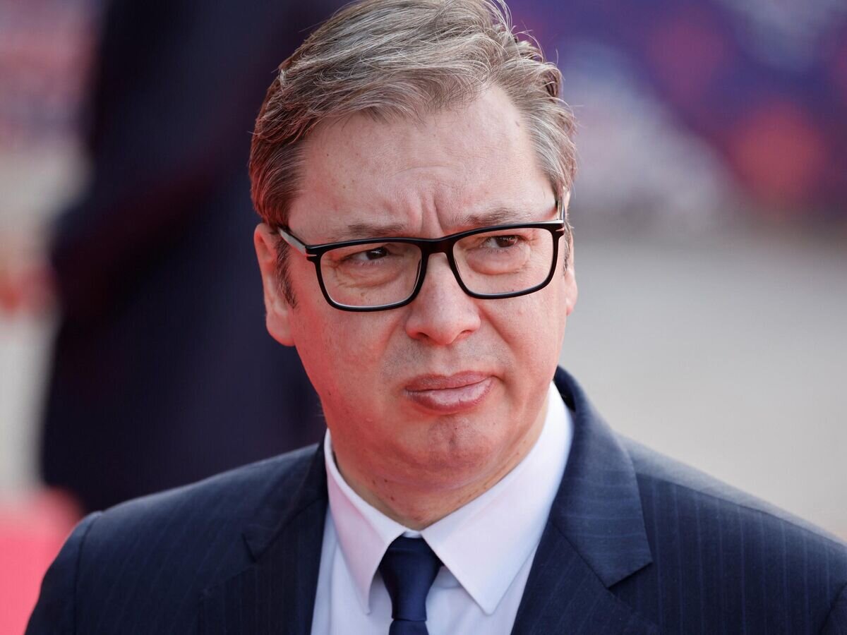    Президент Сербии Александр Вучич© AFP 2024 / LUDOVIC MARIN