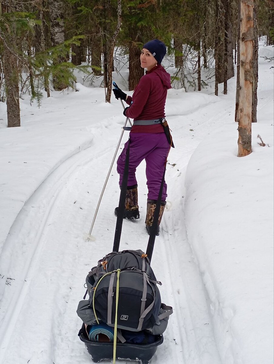 ГУХ по дороге в мансийскую избу