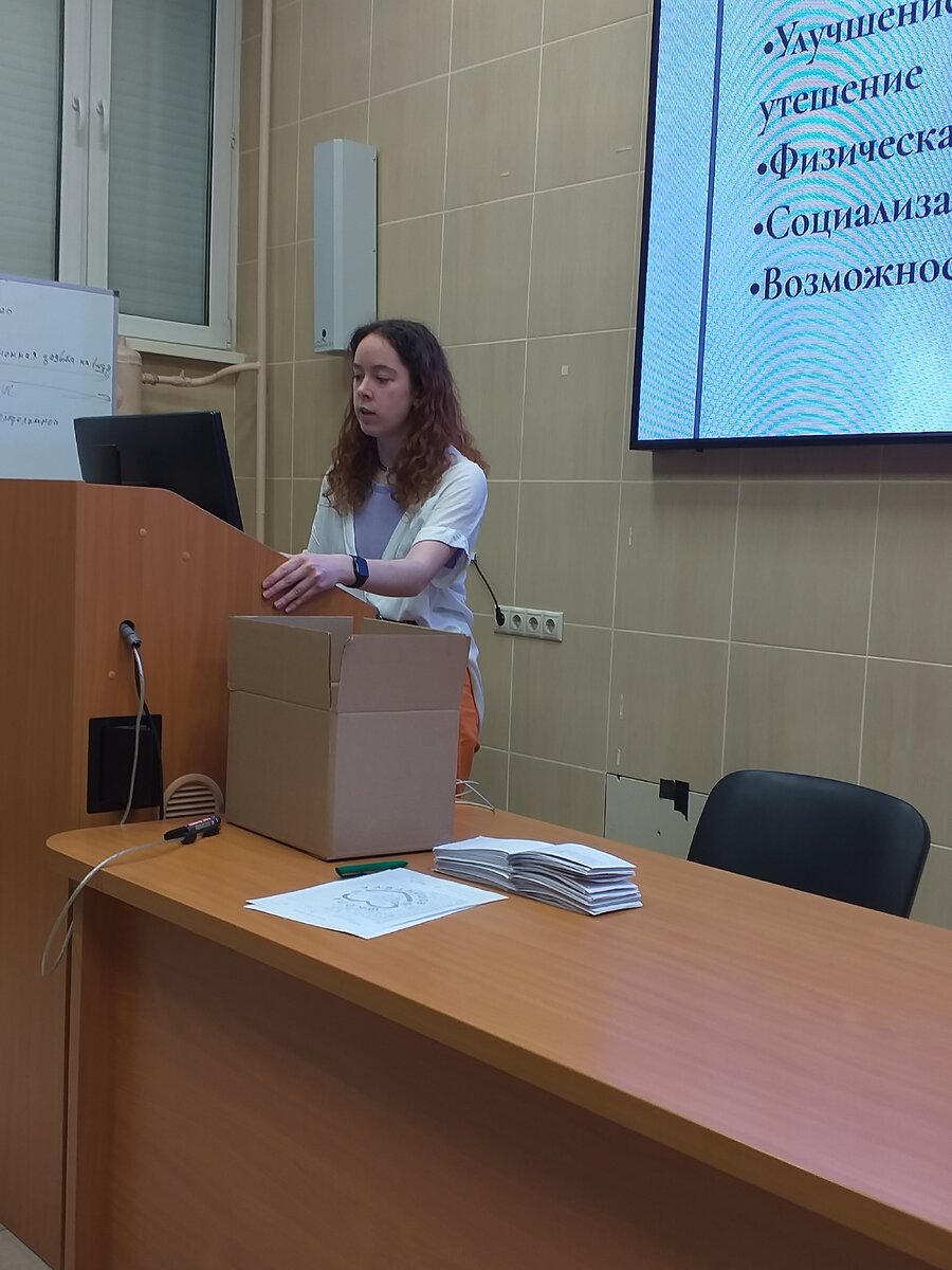 Елизавета - куратор проекта в центре и наш постоянный помощник в приюте Солнцево.