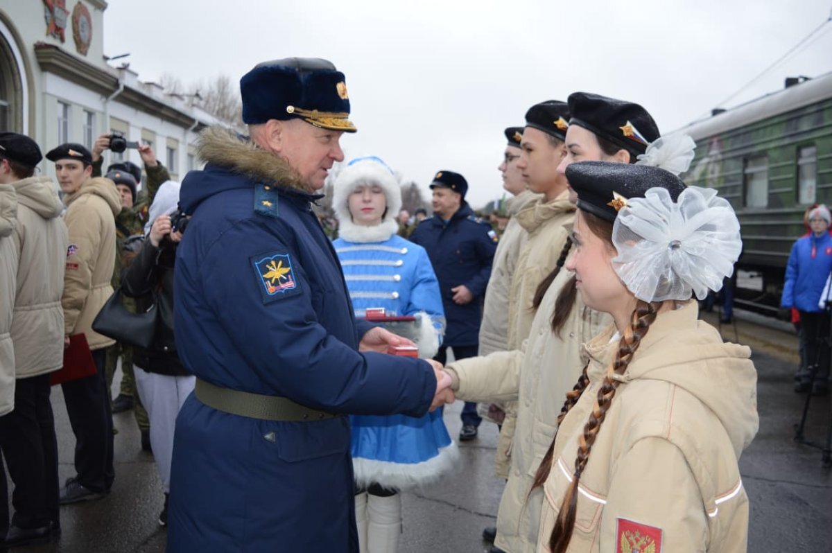    Агитпоезд «Сила в правде» проводили в Комсомольске-на-Амуре