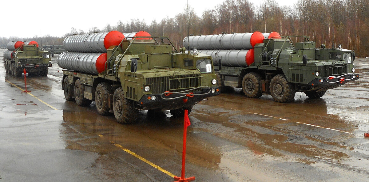 Ракетные установки С-400