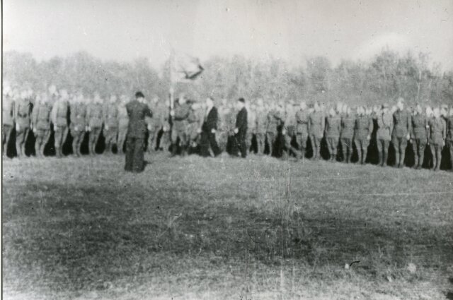 Фото из открытых источников. Бойцы 78-й сталинской добровольческой стрелковая бригады.