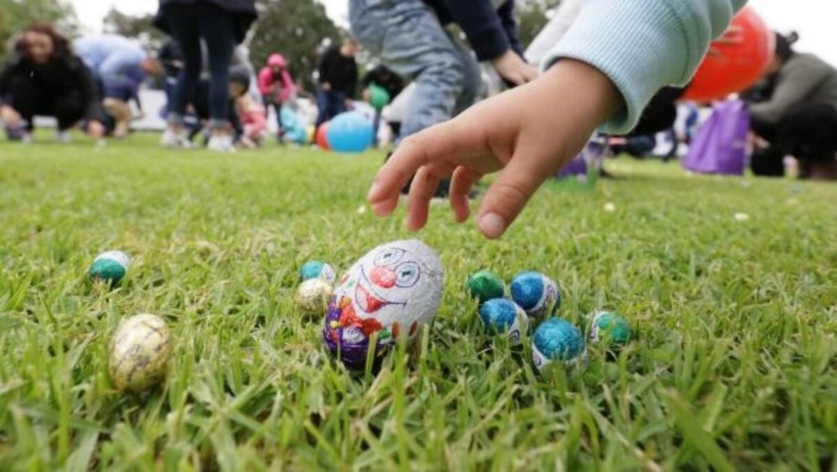 все дети сегодня ищут шоколадки