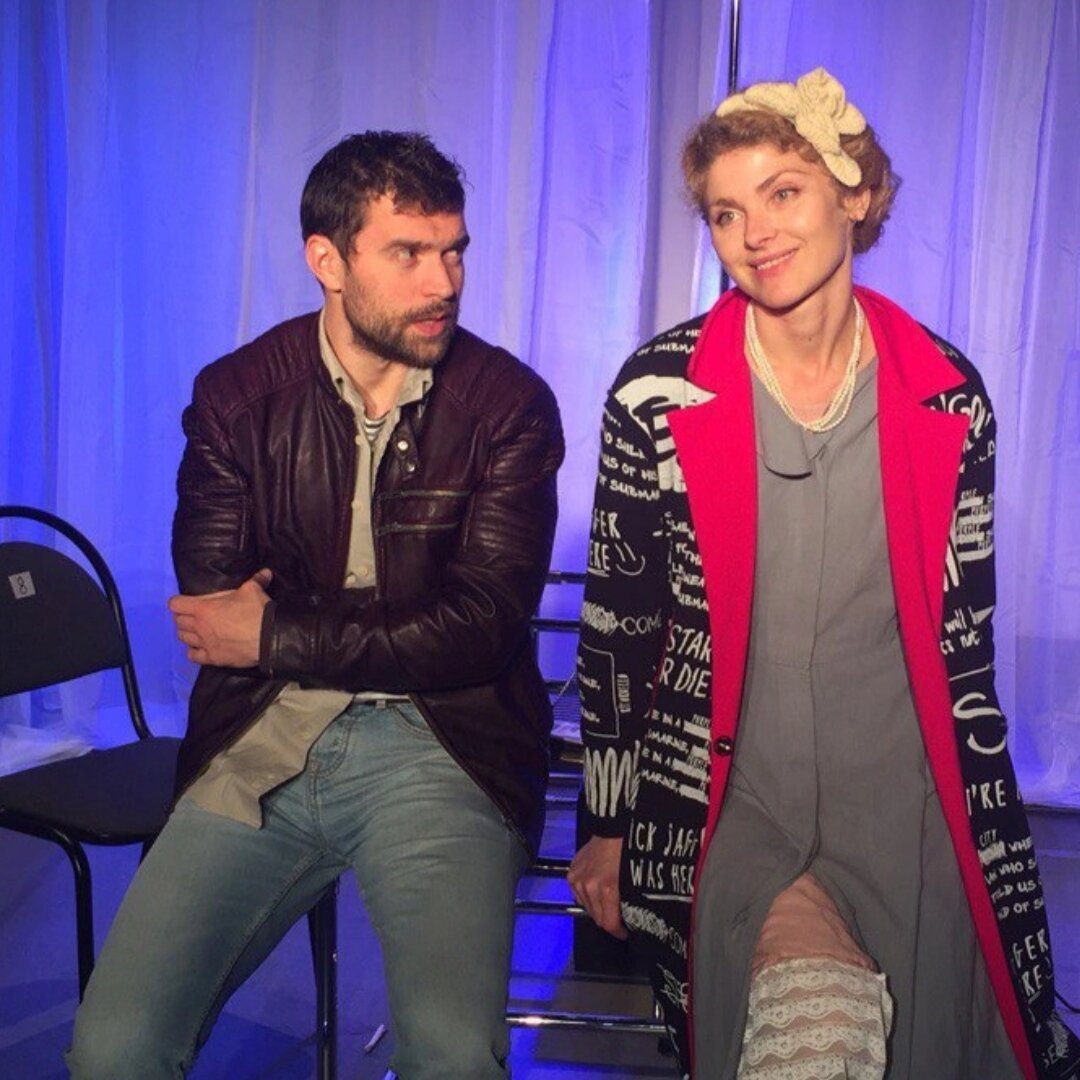 Н. Бурячек на сцене театра