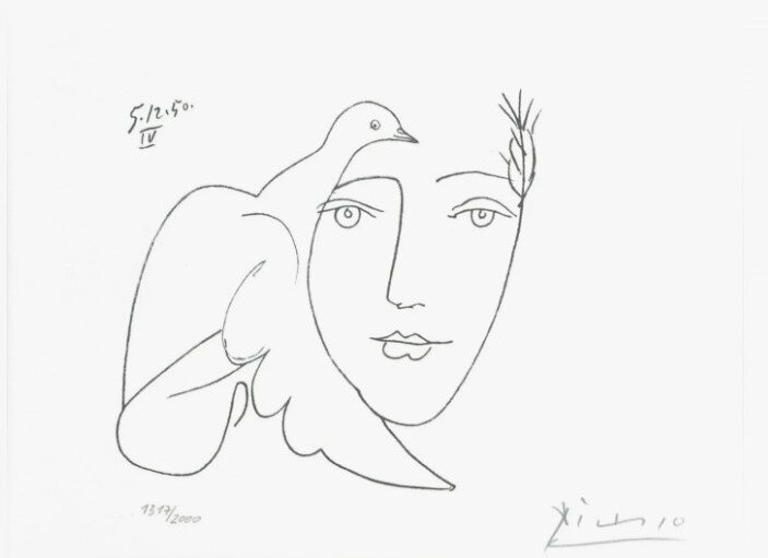 Пикассо. Лицо мира. Может, не лучший пример, но уж какой нашла)))