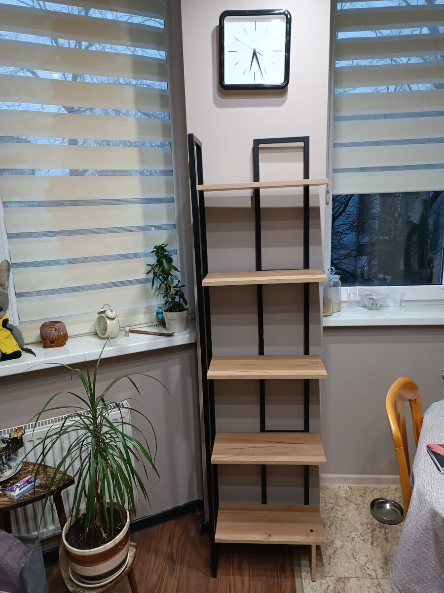 Осталось закрепить к стене