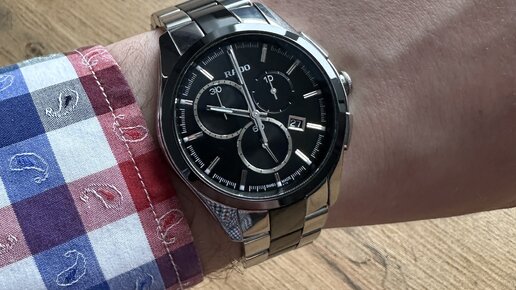 Красивый спорт. Обзор Rado Hyperchrome Chronograph