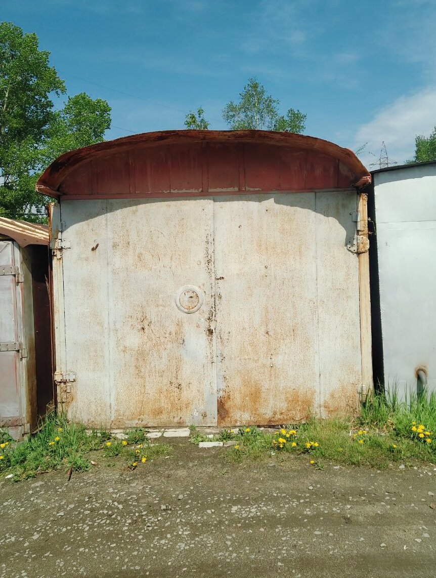 Гараж из объявления.