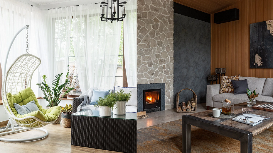 Проекты дизайнеров Валерии Стенниковой (слева) и Кати Аболониной (справа)