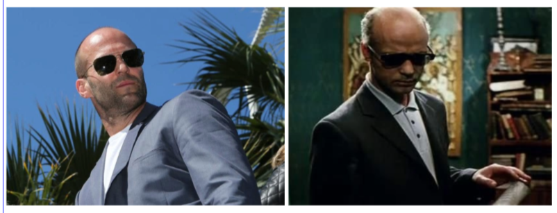 Д. Стэйтем и В. Дворжецкий в киноролях