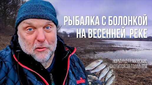 Захватывающая РЫБАЛКА в ПРОВОДКУ на весенней реке. Нормунд ГРАБОВСКИС ловит голавля и леща