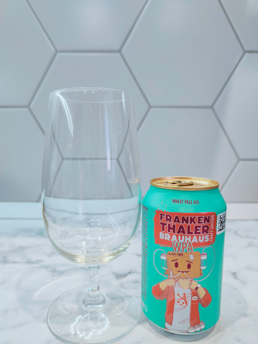 Пиво "Frankenthaler Brauhaus Wheat Pale Ale" (Франкенталер Браухаус Вит Пэйл Эйл) из Германии