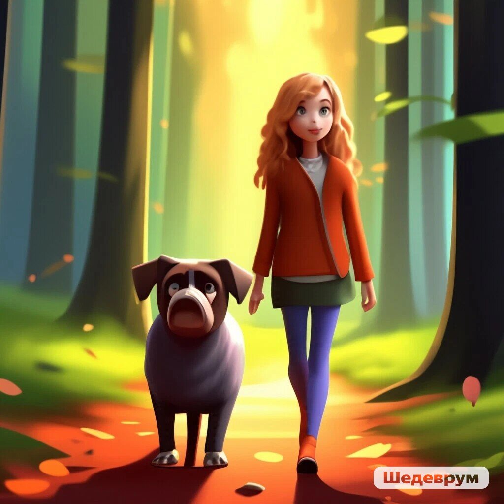 Создано в Шедеврум 