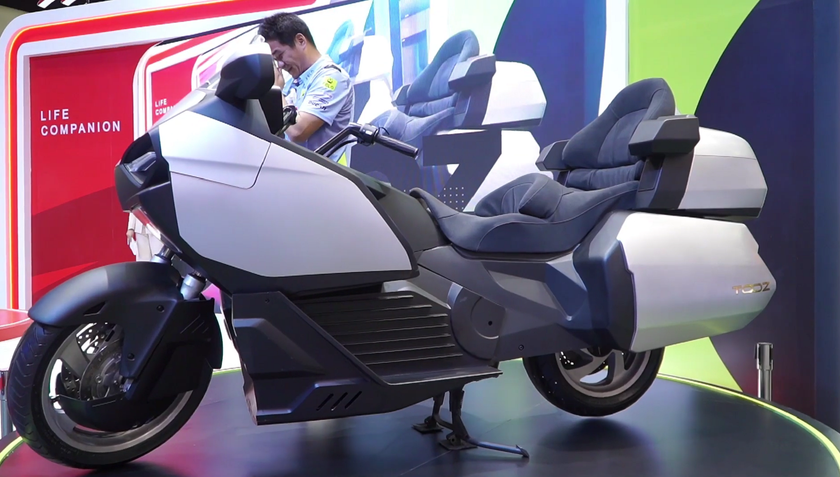 Представлен самый большой в мире электрический мотоцикл