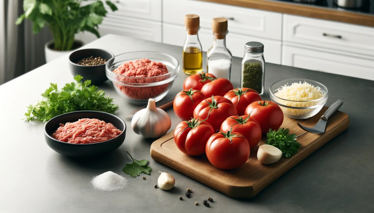 Фаршированные помидоры