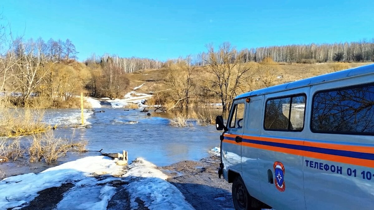 В Тульской области затопило ещё три моста | Вести Тула | Дзен