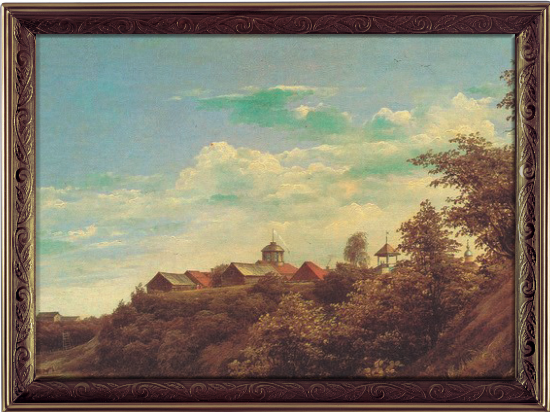 Лебедев М. И. (1811–1837). «Васильково, имение инспектора Академии художеств А. И. Крутова». 1832 год