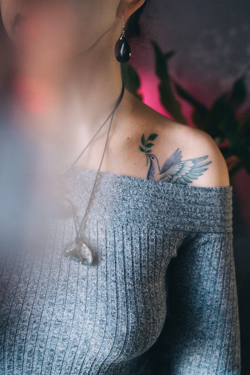 Я и моя татуировка. 5 января 2024.