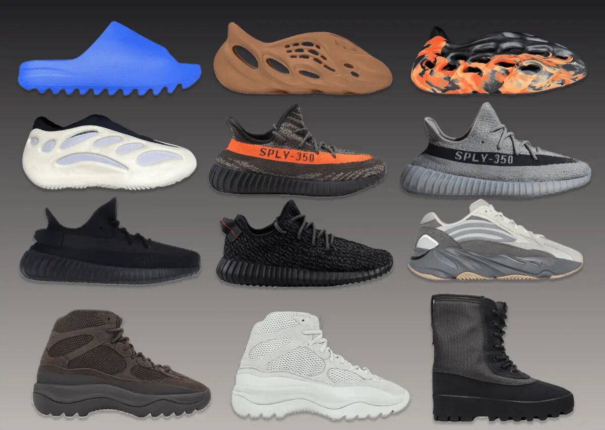 Modelos yeezy sale