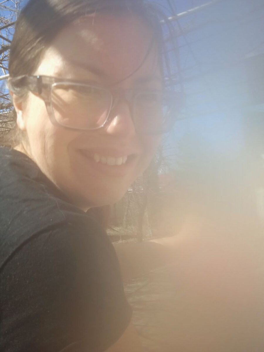 Лука второй день бегает с телефоном - фотографирует, а потом редачит снимки. 
Сделал сегодня это фото. Объектив непостижимым образом был залапан, поэтому получилось мутно, но все равно атмосферно. 