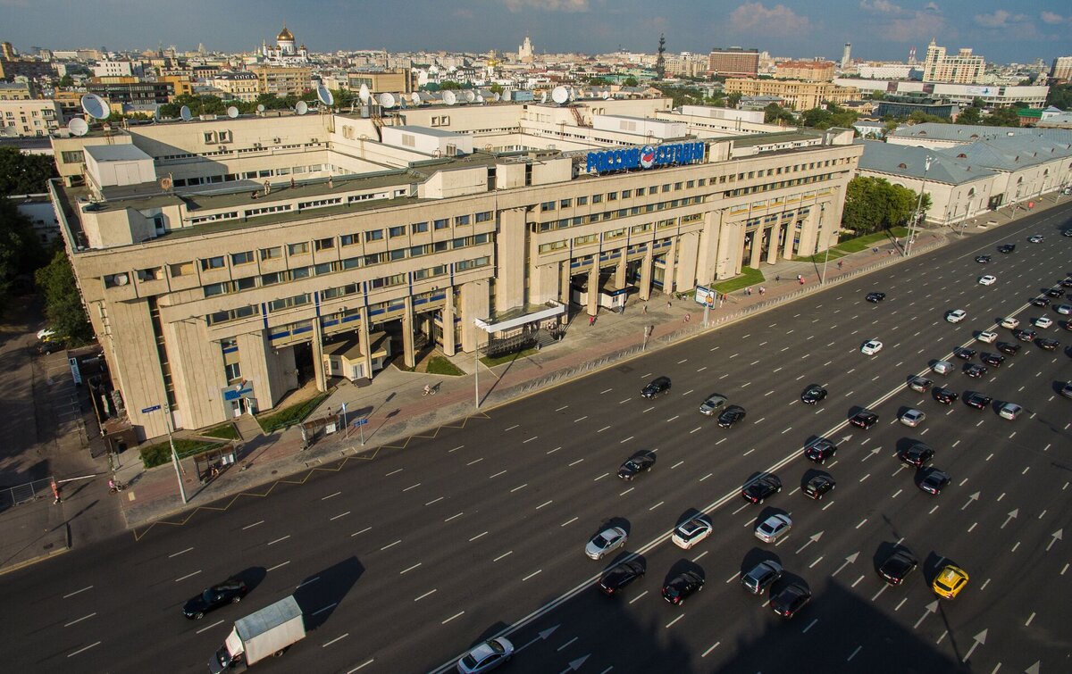 Зубовский бульвар, Здание МИА "Россия Сегодня". Изображение из открытых источников.