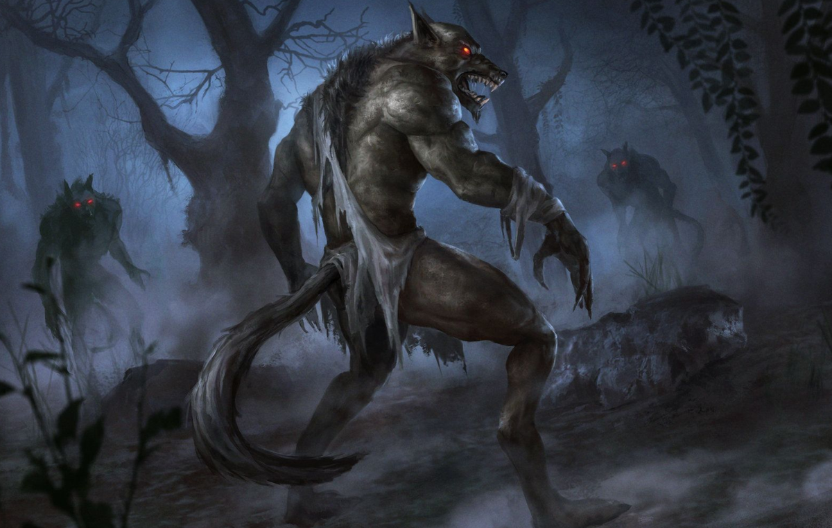 Lycanthrope by liminalbean Lycanthrope, Human to animal transformation art, Were