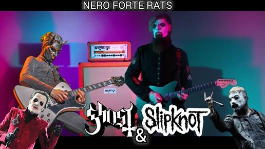 GHOST & SLIPKNOT - NERO FORTE RATS