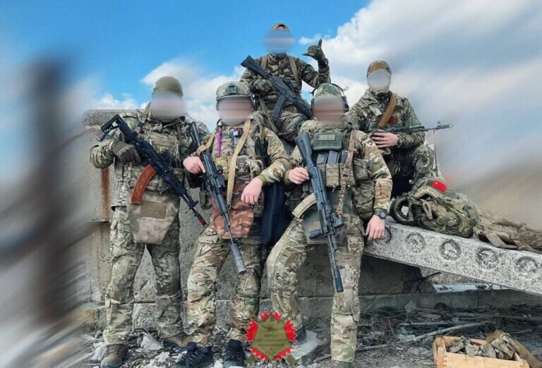 Разведчики армейского спецназа России на полигоне подготовки в зоне СВО Фото: @okspn