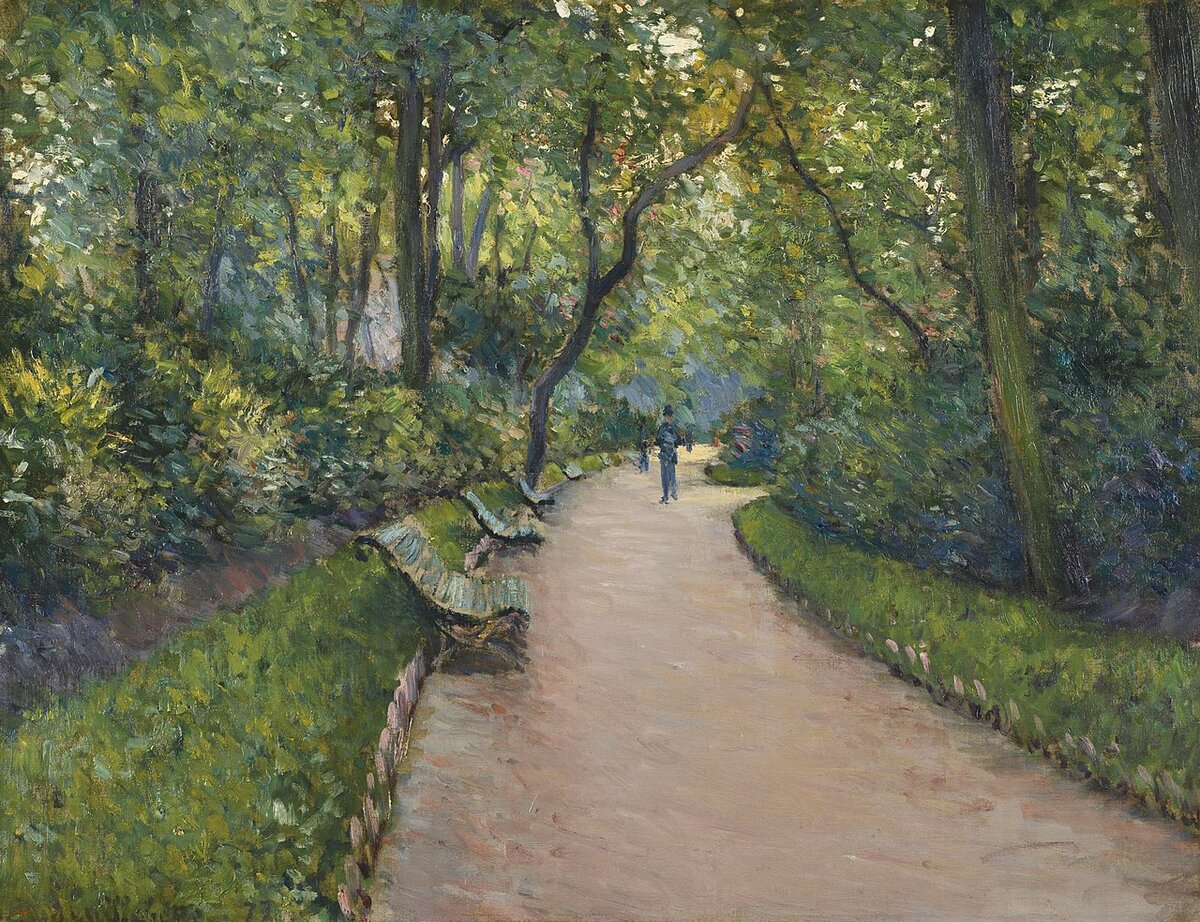 Г. Кайботт. Парк Монсо.  Sotheby's