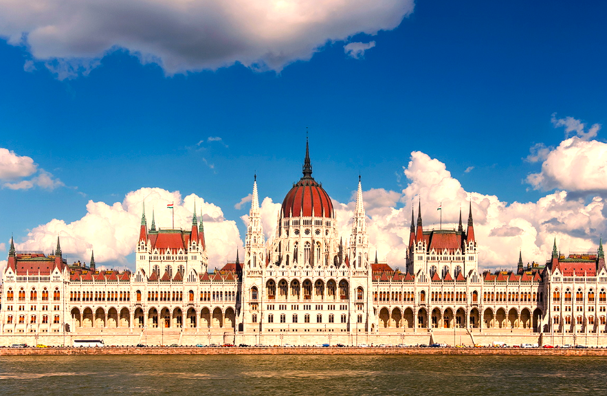 Венгерский парламент.