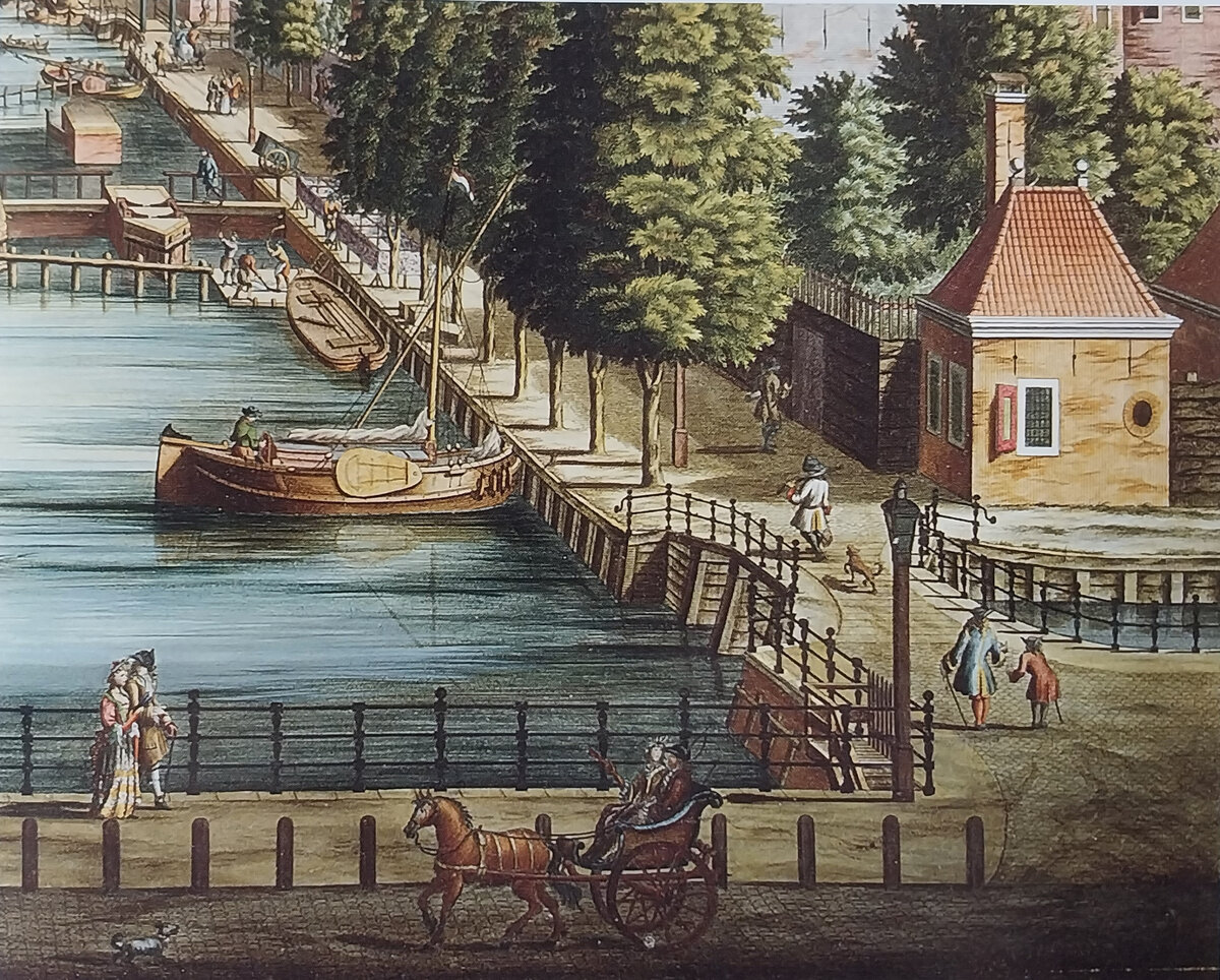 Фонарь голландского образца (конец XVII - начало XVIII века)