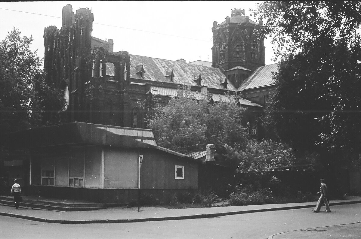 Так выглядел костел в советское время