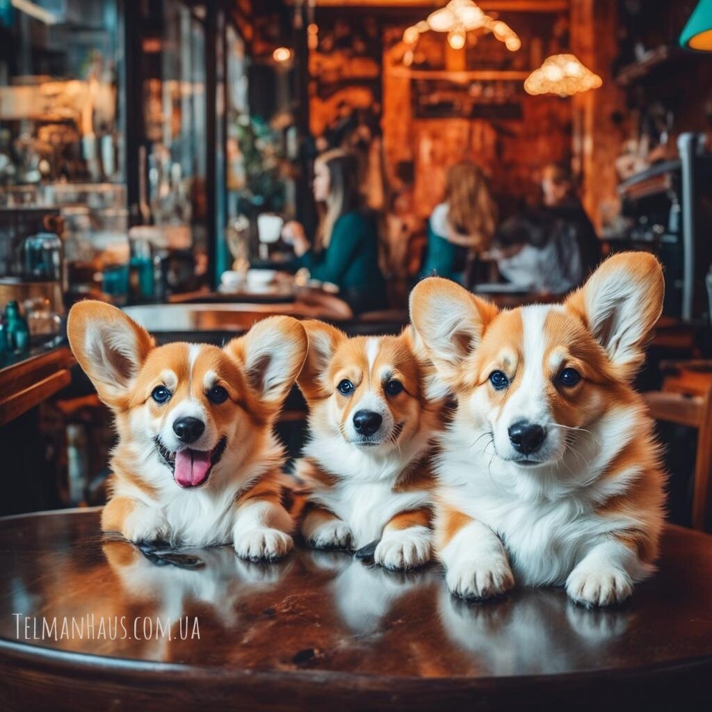 Corgi pembroke puppy Вельш корги пемброк щенок © Telman Haus