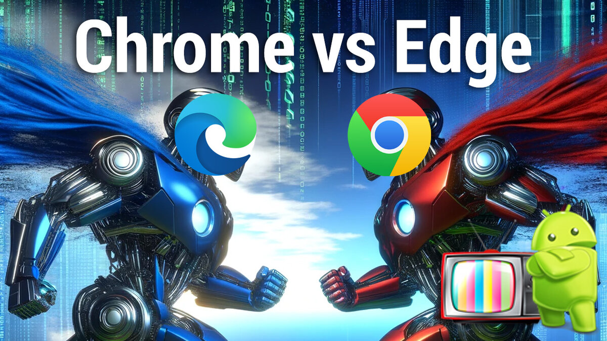 Google Chrome против Microsoft Edge: какой браузер лучше? | TVMY - Всё о  смарт ТВ | Дзен