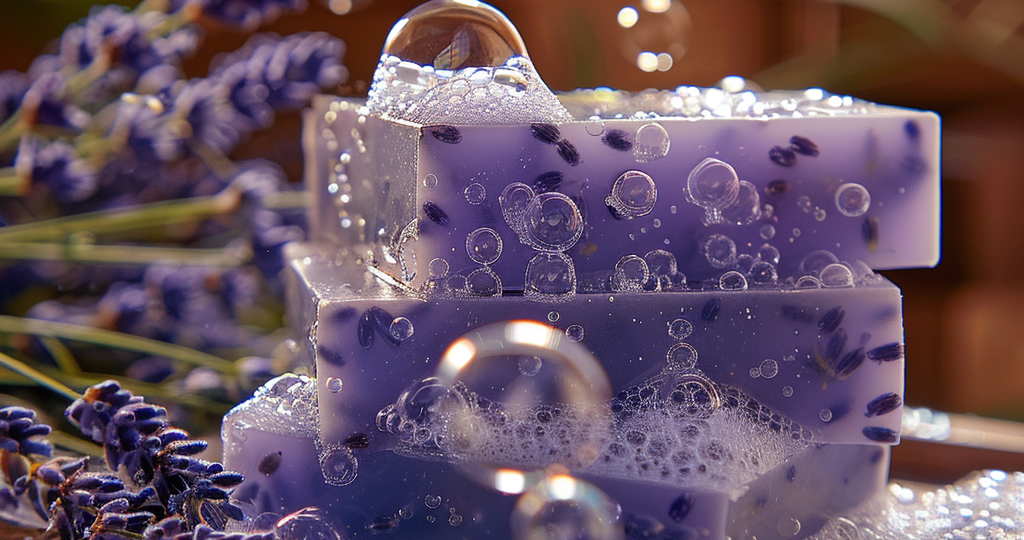 Лавандовое мыло