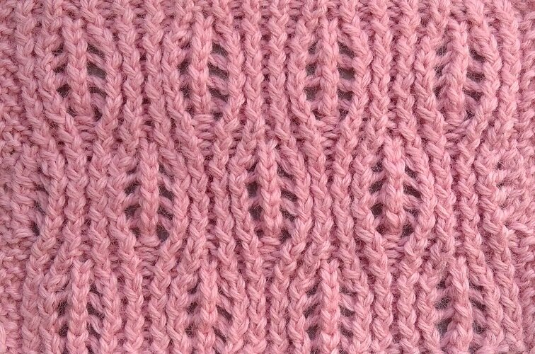 Лицевая сторона узора