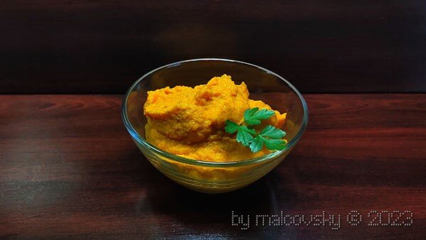 Морковный соус к рыбе.