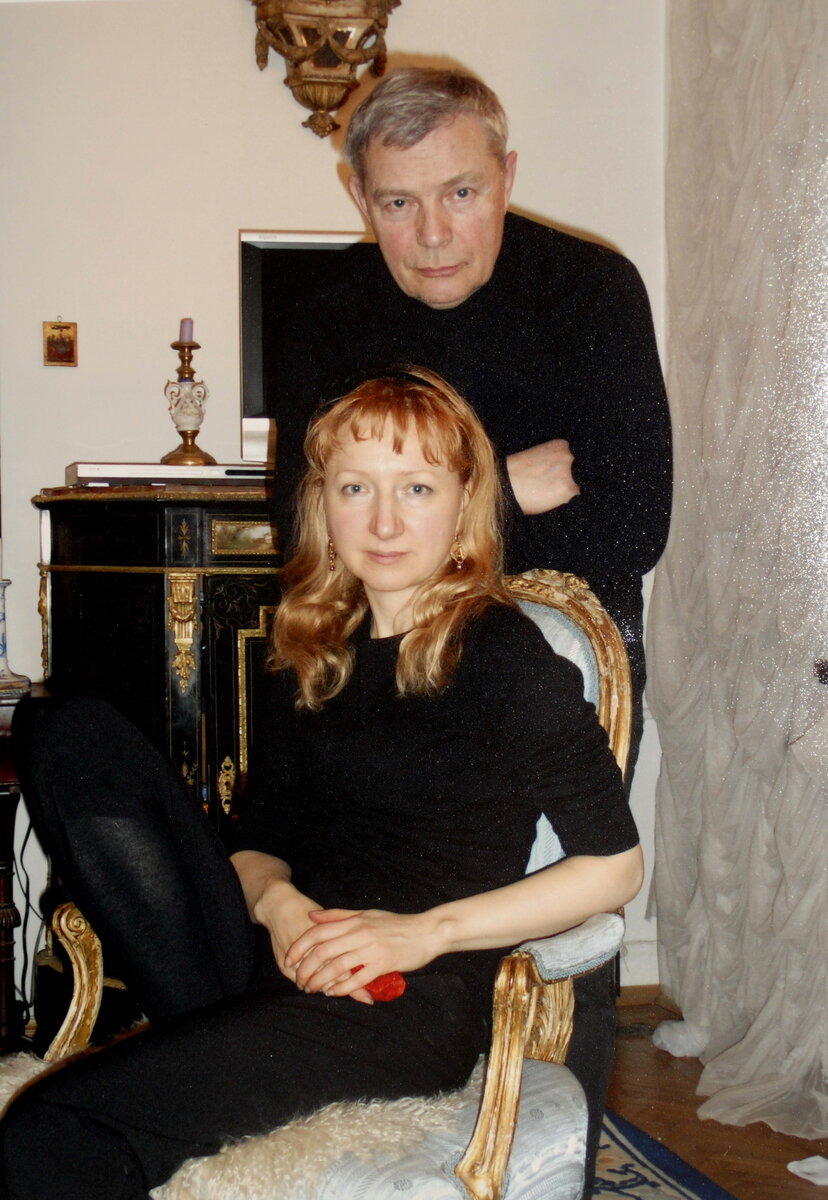 С женой Ольгой. Фото из семейного архива