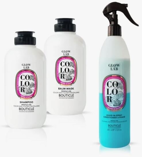 Линейка Bouticle GLOW LAB COLOR для окрашенных волос.
