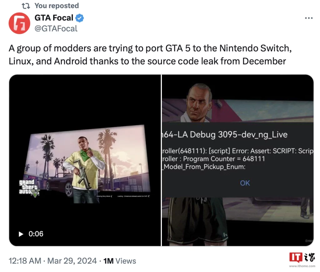 GTA 5 пытаются портировать на Android, Linux и Nintendo Switch | iXBT.com |  Дзен