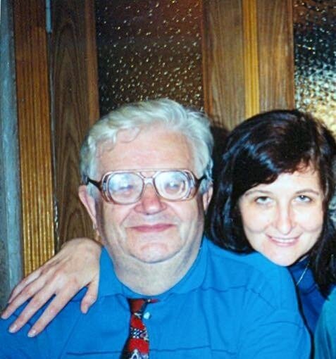    Марина Берестова с отцом. Фото: Из личного архивa/ Марина Берестова