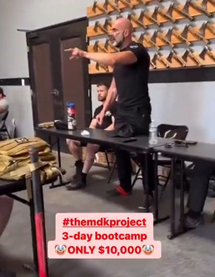 #themdkproject 3-х дневный буткемп 🤡 всего лишь $10,000 🤡 (примечание: ± 925 тысяч рублей). Источник: IG @satanas_jorge