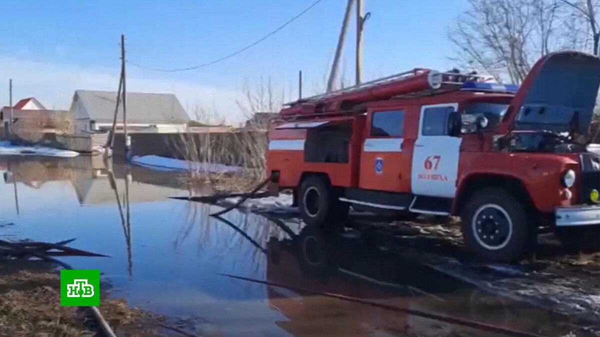    Режим повышенной готовности ввели в Оренбургской области    из-за    паводка