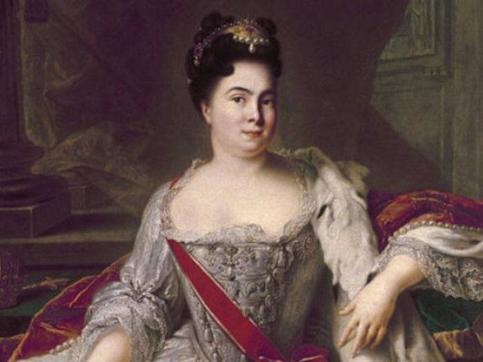 Жан-Марк Натье́, портрет Екатерины I, 1717 г., Государственный Эрмитаж, г. Санкт-Петербург.