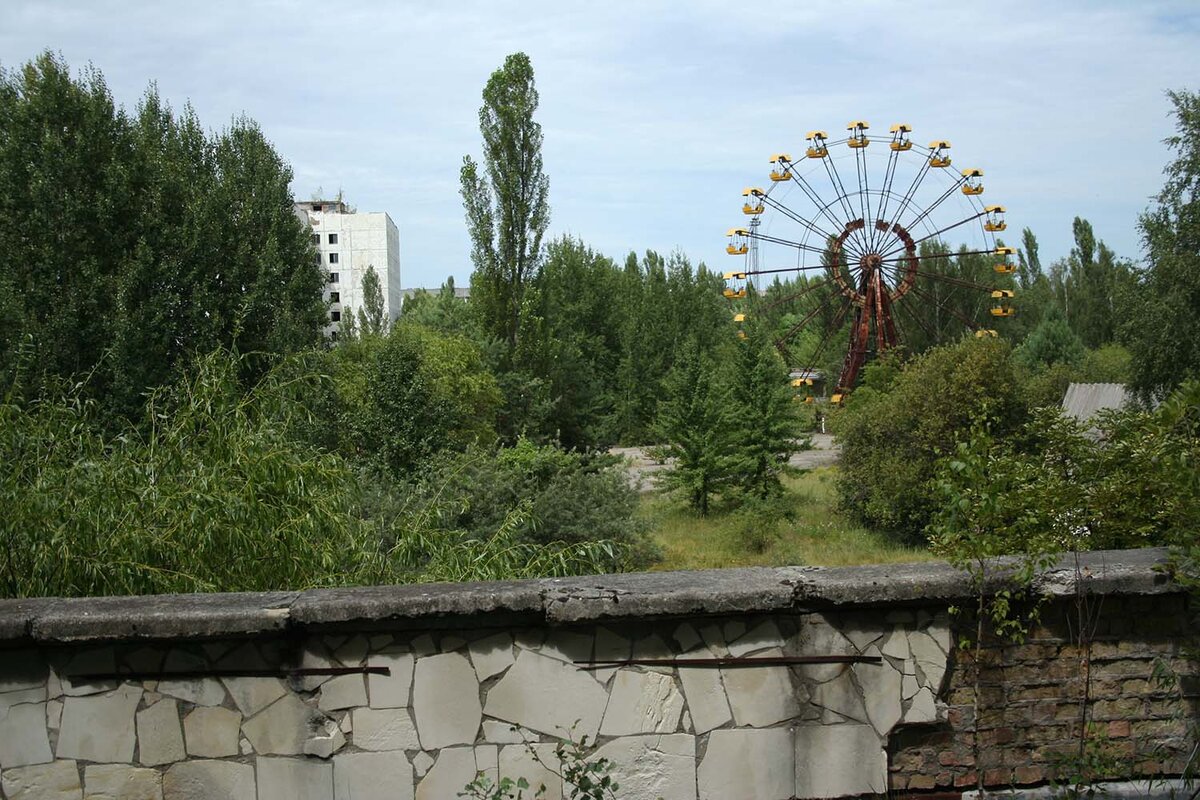 Колесо видно от куда угодно