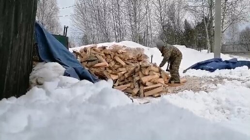 ЗАКОНЧИЛАСЬ СИЛУШКА БОГАТЫРСКАЯ У ТАЁЖНОГО МУЖА 😅 И чего это мне его даже не жалко…